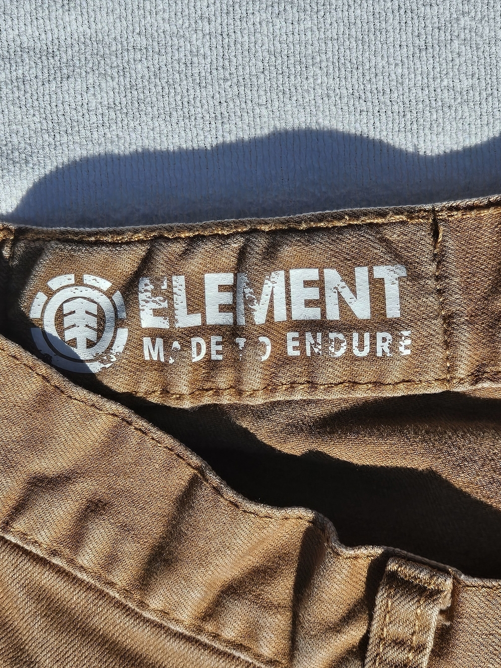 Element Men’s Skinny Jeans in Brown - Picture 4 of 6